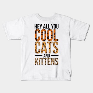 Cool Cats & Kittens Kids T-Shirt